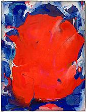 o.T. (IX), klick zum vergrössern o.T. (IX)','Mischt./Lwd., 130 x 100 cm, © Foto: Gerhard Haug