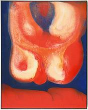 ohne Titel (XV), klick zum vergrössern ohne Titel (XV)','Mischt./Lwd., 125 x 100 cm, © Foto: Gerhard Haug