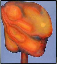 Assoziation-KO-B69, klick zum vergrössern Assoziation-KO-B69','Mischt./Lwd., 170 x 140 cm, © Foto: Gerhard Haug