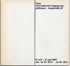  Katalog Göttingen 1967 Seite 3',' 